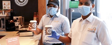 Emarat announces free coffee for the heroes of the UAE